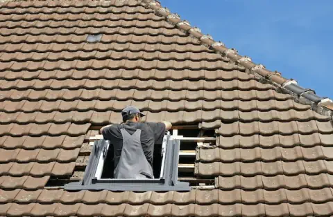 Pose de velux - Ascain
